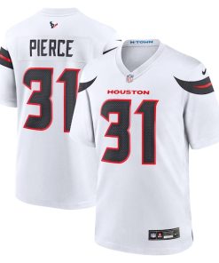 Dameon Pierce Houston Texans Nike Game Jersey - White/Navy/Red