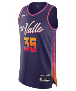 Alternative view of Nike Kevin Durant Phoenix Suns  Authentic Jersey - City Edition - Purple