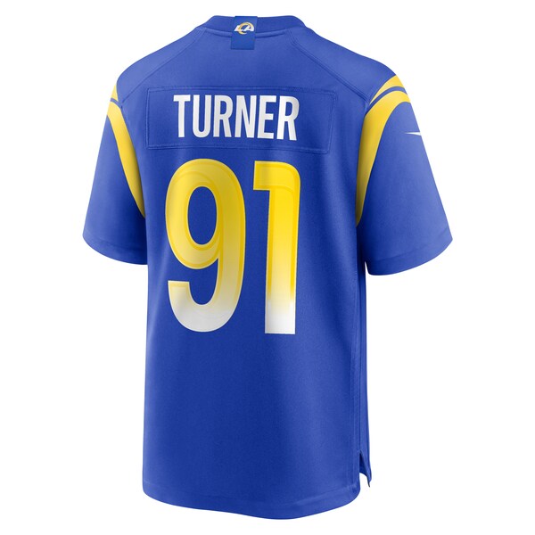 Kobie Turner Los Angeles Rams Nike Home Game Jersey - Royal - Image 3
