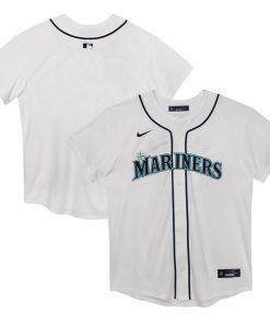 Seattle Mariners Nike Preschool Home Game Jersey - White
