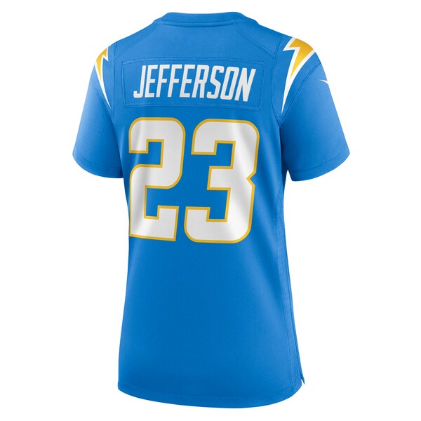 Tony Jefferson Los Angeles Chargers Nike Women's Team Game Jersey - Powder Blue - Image 4