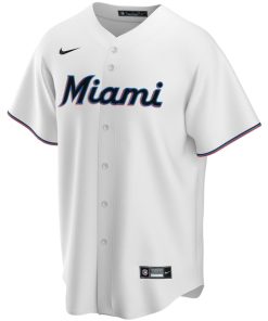 Alternative view of Miami Marlins Nike Home Pick-A-Player Retired Roster Replica Jersey - White