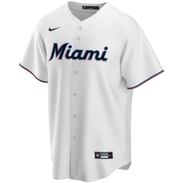 Miami Marlins Nike Home Pick-A-Player Retired Roster Replica Jersey - White - Image 2