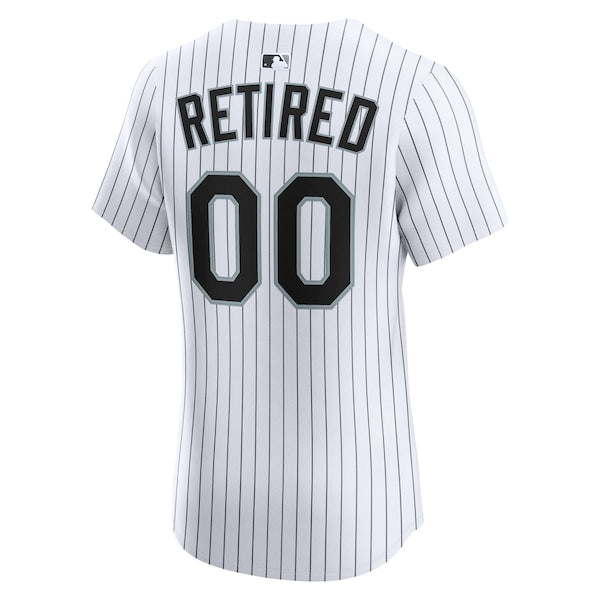 Chicago White Sox Nike Home Elite Pick-A-Player Retired Roster Jersey - White - Image 3