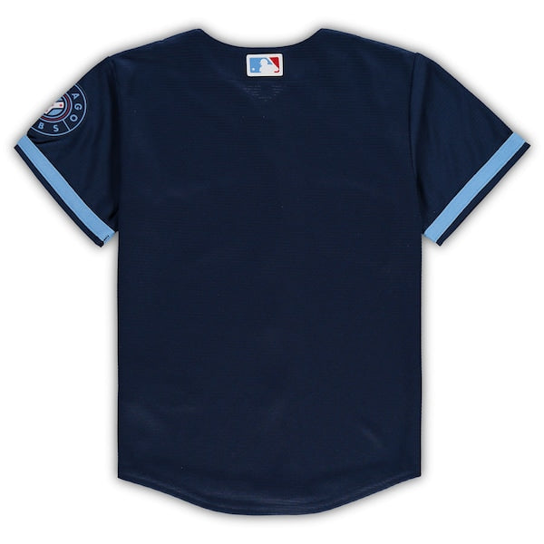 Chicago Cubs Nike Preschool MLB City Connect Replica Team Jersey - Navy - Image 3