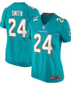Cam Smith Miami Dolphins Nike Women's  Game Jersey -  Aqua