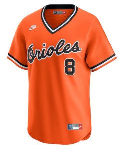 Alternative view of Cal Ripken Sr. Baltimore Orioles Nike Throwback Cooperstown Collection Limited Jersey - Orange
