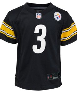 Alternative view of Russell Wilson Pittsburgh Steelers Nike Toddler Game Jersey - Black