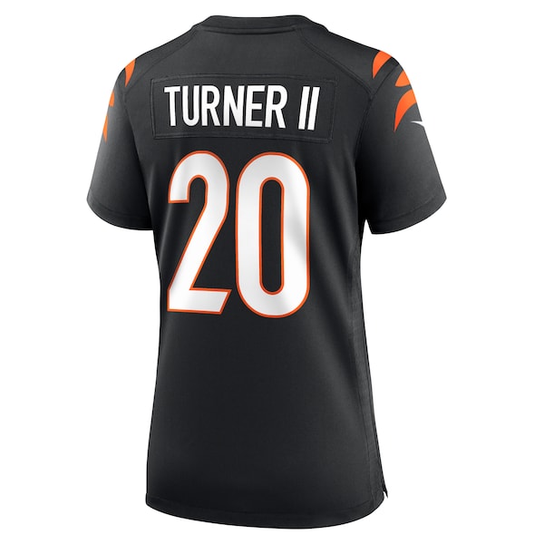 DJ Turner Cincinnati Bengals Nike Women's Team Game Jersey - Black - Image 3