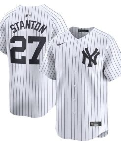 Giancarlo Stanton New York Yankees Nike Home Limited Player Jersey - White