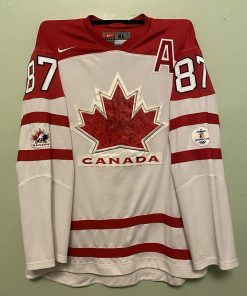 Alternative view of Sidney Crosby - Team Canada 2010 Olympics Limited Edition Jersey - White