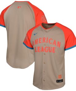American League Nike Youth 2024 MLB All-Star Game Limited Jersey - Cream