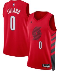 Damian Lillard Portland Trail Blazers Jordan Brand Unisex Swingman Jersey - Statement Edition - Red