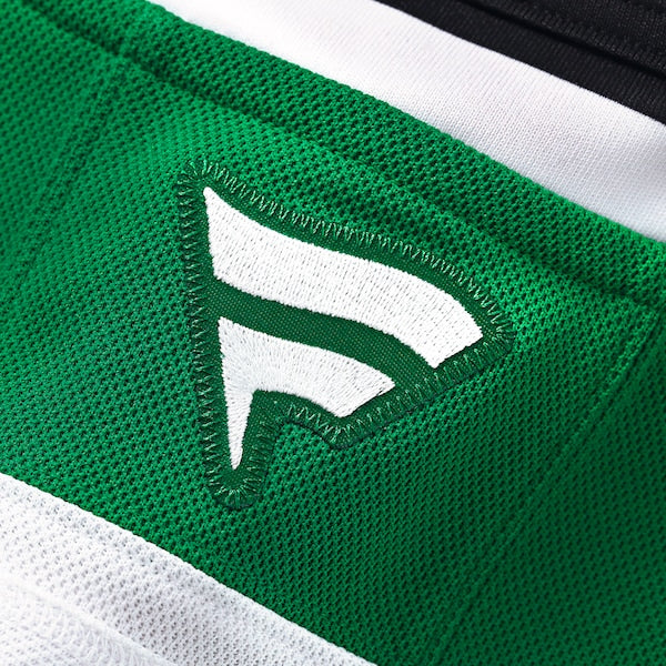 Dallas Stars Away Premium Jersey - White/Black/Kelly Green - Image 7