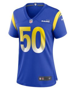Alternative view of Beaux Limmer Los Angeles Rams Nike Women's  Game Jersey -  Royal