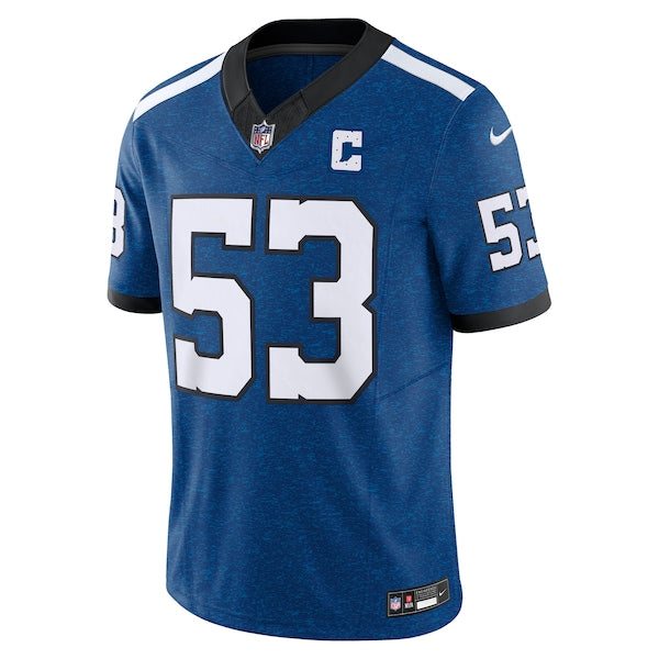 Shaquille Leonard Indianapolis Colts Nike Vapor F.U.S.E. Limited Jersey - Blue/Royal/White - Image 3
