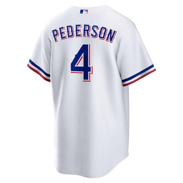 Joc Pederson Texas Rangers Nike Home Replica Jersey - White - Image 3