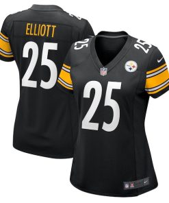 Alternative view of DeShon Elliott Pittsburgh Steelers Nike Women's  Game Jersey -  Black