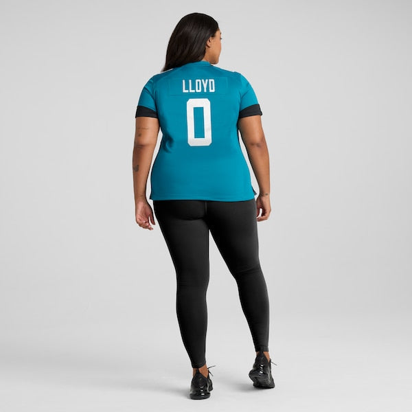 Devin Lloyd Jacksonville Jaguars Nike Women's Team Game Jersey - Teal - Image 7