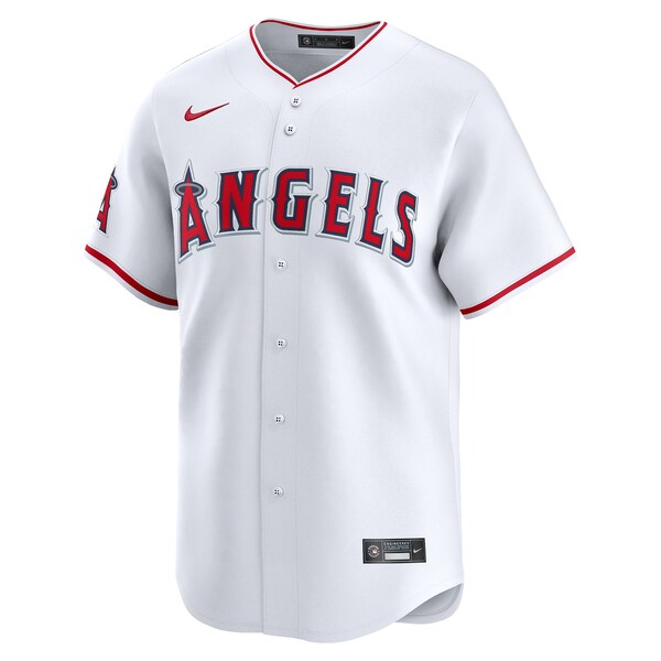 Los Angeles Angels Nike Home Limited Jersey - White - Image 2