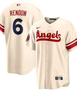Anthony Rendon Los Angeles Angels Nike 2022 City Connect Replica Player Jersey - Cream