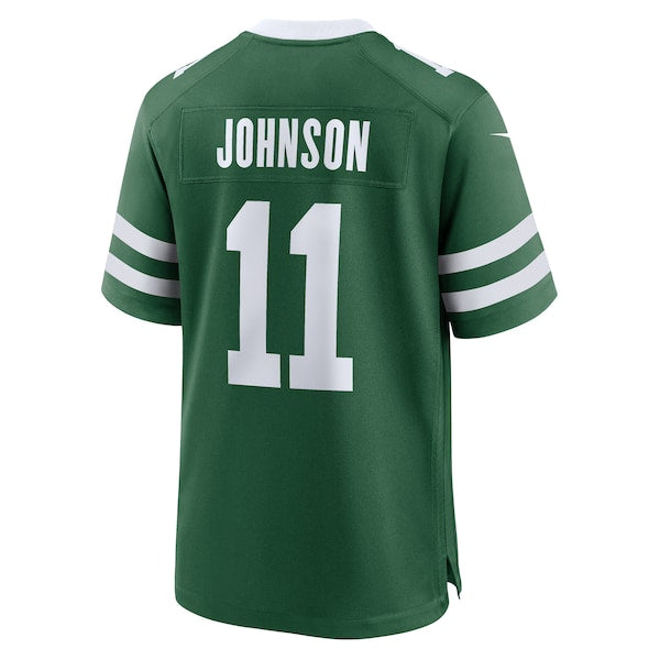 Jermaine Johnson II New York Jets Nike Team Game Jersey - Legacy Green - Image 4