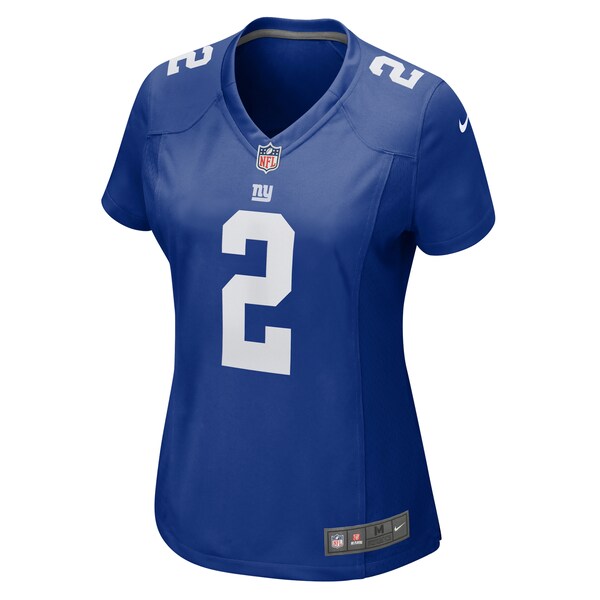Drew Lock New York Giants Nike Women's Game Jersey - Royal - Image 3