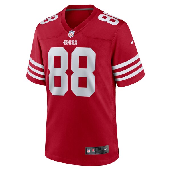 Jake Tonges San Francisco 49ers Nike Team Game Jersey - Scarlet - Image 2