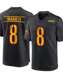 Marcus Mariota Washington Commanders Nike Game Jersey - Black