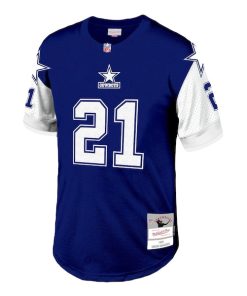 Alternative view of Deion Sanders Dallas Cowboys Legacy Replica Jersey - Navy