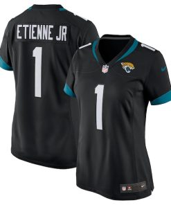 Travis Etienne Jacksonville Jaguars Nike Women's Game Jersey - Black/Teal