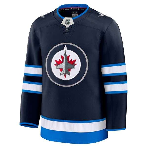 Winnipeg Jets Home Premium Jersey - Navy/White - Image 3