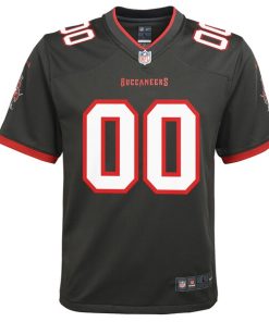 Alternative view of Tampa Bay Buccaneers Nike Youth Alternate Custom Game Jersey - Pewter