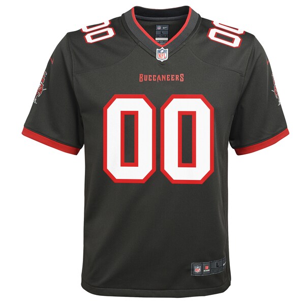Tampa Bay Buccaneers Nike Youth Alternate Custom Game Jersey - Pewter - Image 2
