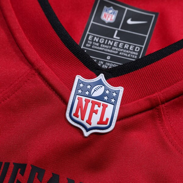 Charlie Heck Tampa Bay Buccaneers Nike Team Game Jersey - Red - Image 2