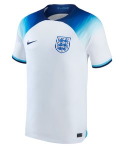 Alternative view of England National Team Nike 2022/23 Home Vapor Match Authentic Blank Jersey - White