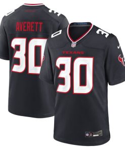 Anthony Averett Houston Texans Nike Team Game Jersey -  Navy