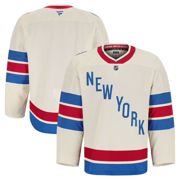 New York Rangers 2026 NHL Winter Classic Authentic Pro Jersey - Beige