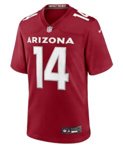 Alternative view of Michael Wilson Arizona Cardinals Nike Team Game Jersey -  Cardinal