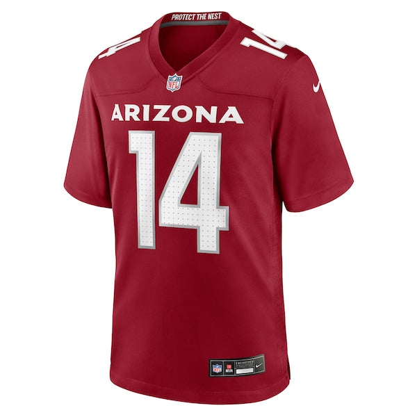 Michael Wilson Arizona Cardinals Nike Team Game Jersey - Cardinal - Image 2