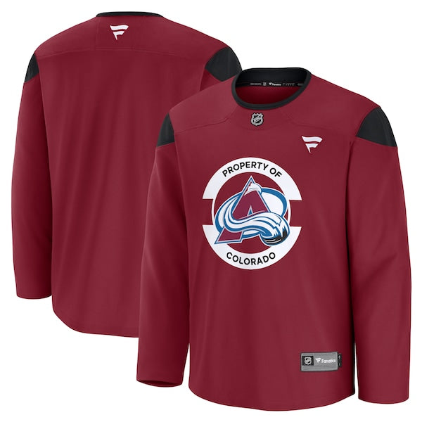 Colorado Avalanche Team Practice Jersey - Burgundy