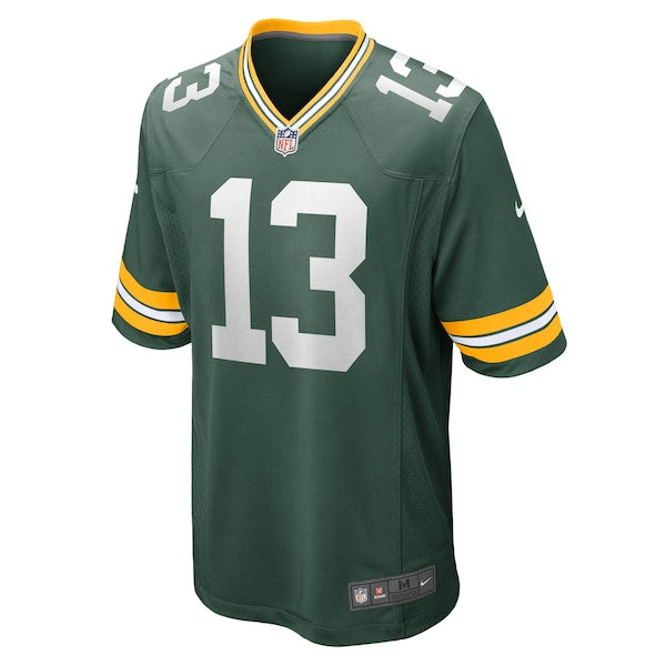 Dontayvion Wicks Green Bay Packers Nike Game Jersey - Green - Image 2