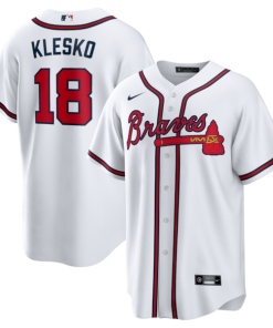 Ryan Klesko Atlanta Braves Nike Home Retired Player Replica Jersey - White