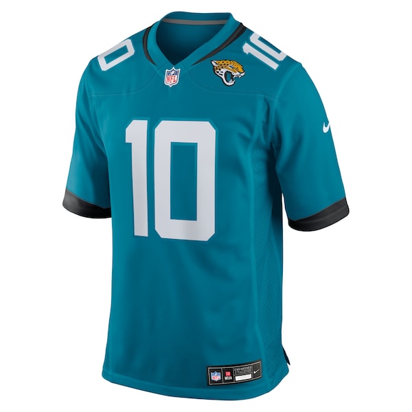 Carter Bradley Jacksonville Jaguars Nike Team Game Jersey - Teal - Image 2