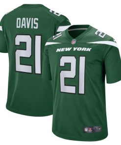 Ashtyn Davis New York Jets Nike Game Player Jersey - Gotham Green