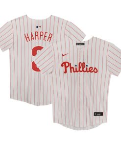 Bryce Harper Philadelphia Phillies Nike Preschool Home Game Jersey - White
