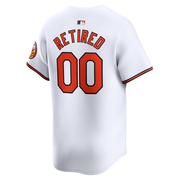 Baltimore Orioles Nike Home Limited Pick-A-Player Retired Roster Jersey - White - Image 3