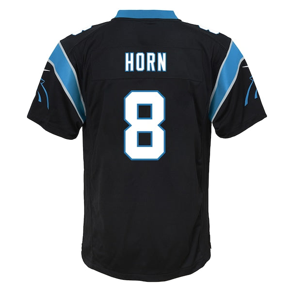 Jaycee Horn Carolina Panthers Nike Youth Game Jersey - Black - Image 3