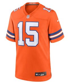 Alternative view of Nik Bonitto Denver Broncos Nike Alternate 2 Mile High Collection 1977 Throwback Game Jersey -  Orange
