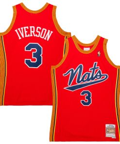 Allen Iverson Philadelphia 76ers 2004/05 Hardwood Classics Swingman Jersey - Red